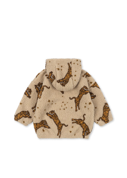 Konges Sløjd Jody Teddy Hoodie Jas | Tiger
