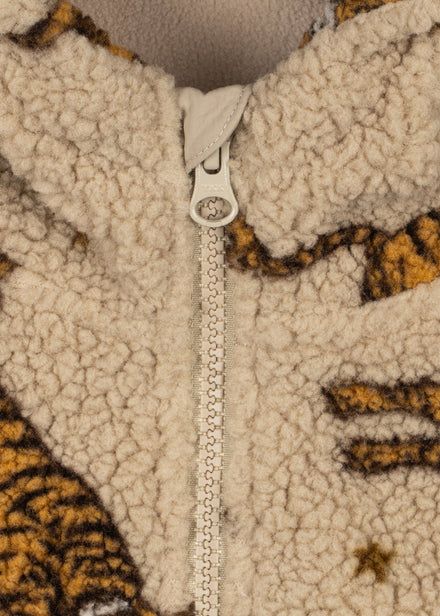 Konges Sløjd Jody Teddy Hoodie Jas | Tiger