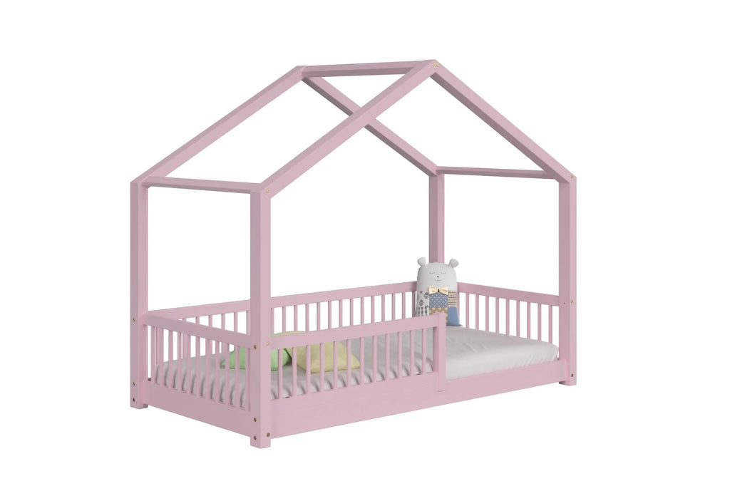 De Gele Flamingo Bedhuisje Helsinki | Vloerbed Eénpersoons 90x200cm