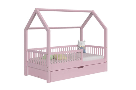 De Gele Flamingo Bedhuisje Rio | Eénpersoons met lade voor matras 90x200cm