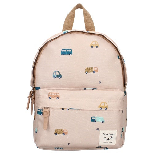 Kidzroom Kleuter Rugzak 31x23x8cm | Paris Sweet Cuddles Brown