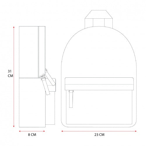 Kidzroom Kleuter Rugzak 31x23x8cm | Perfect Picnic Sand