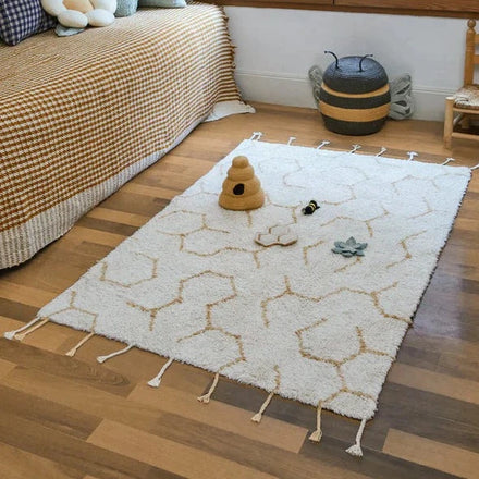 Lorena Canals Machinewasbaar Tapijt Rug 90x130cm | Pollination