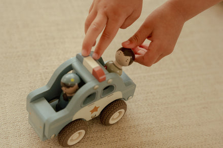 Little Dutch Houten Politiewagen