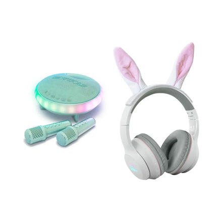 2-in-1 Kidywolf Karaoke & Hoofdset Bundel