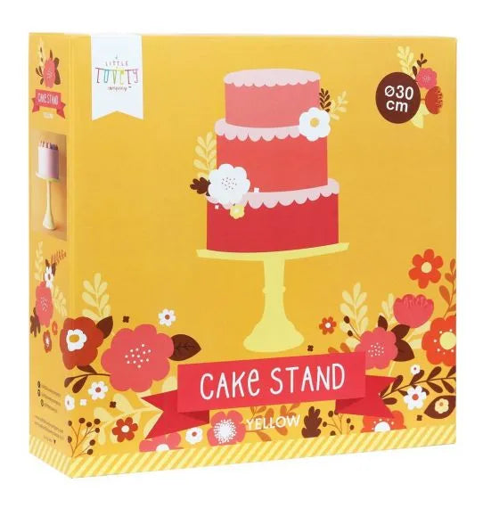 A Little Lovely Company Cake Stand Geel