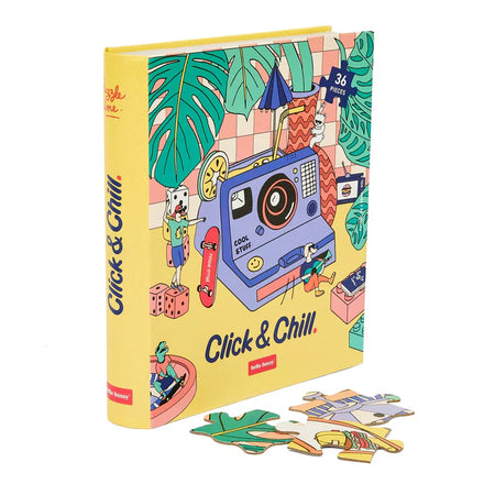 Hello Hossy Vormpuzzel 36 st | Click & Chill