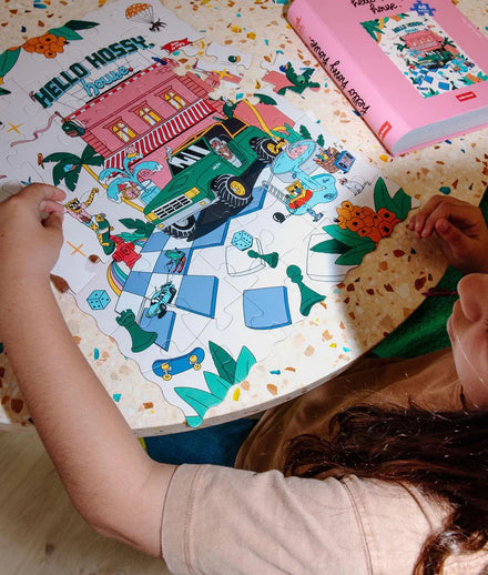 Hello Hossy Vormpuzzel 48 st | Hello Hossy House