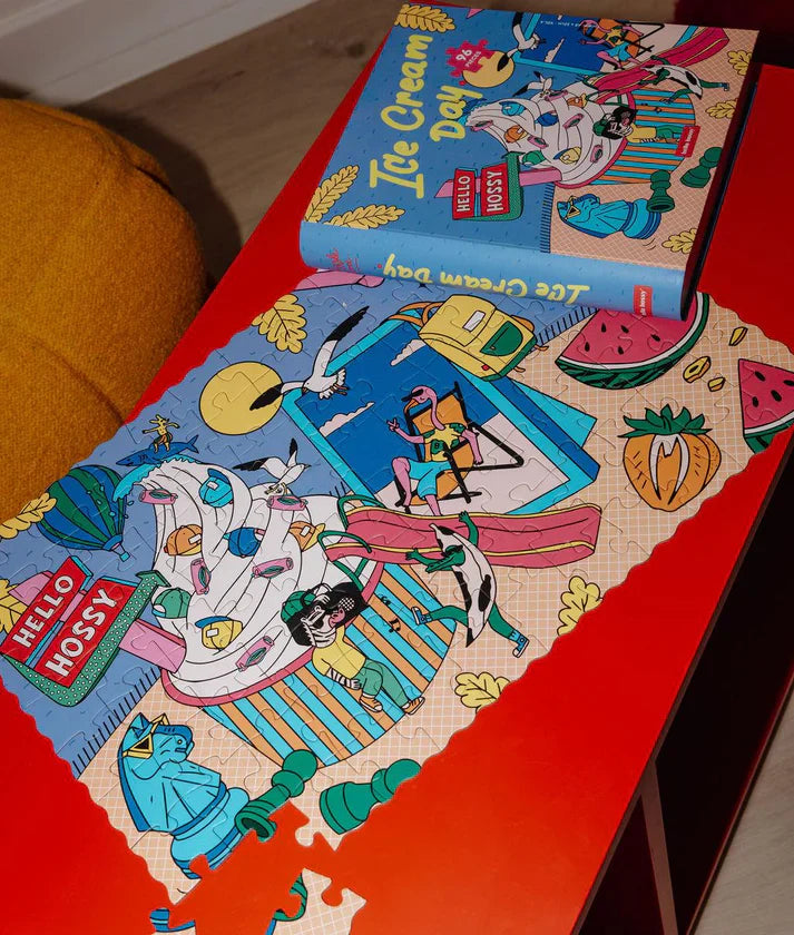 Hello Hossy Vormpuzzel 96 st | Ice Cream