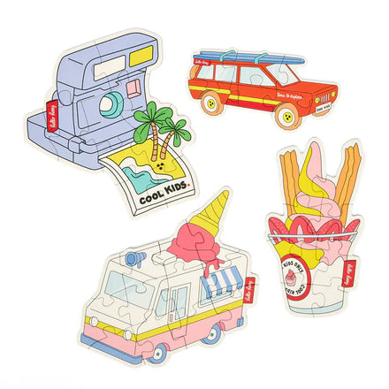 Hello Hossy Vormpuzzel 4 Puzzels (6 tot 12 Stuks) | Just Enjoy