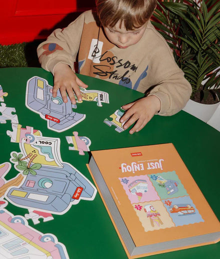 Hello Hossy Vormpuzzel 4 Puzzels (6 tot 12 Stuks) | Just Enjoy