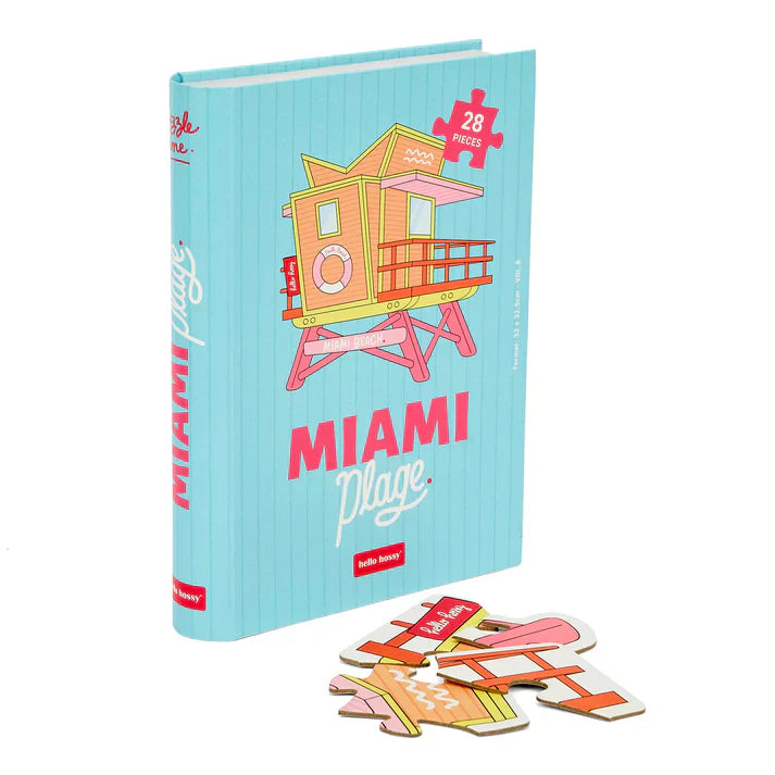 Hello Hossy Vormpuzzel 24 st | Miami Plage