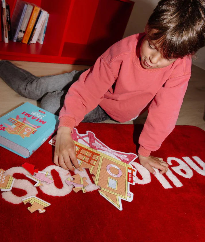 Hello Hossy Vormpuzzel 24 st | Miami Plage