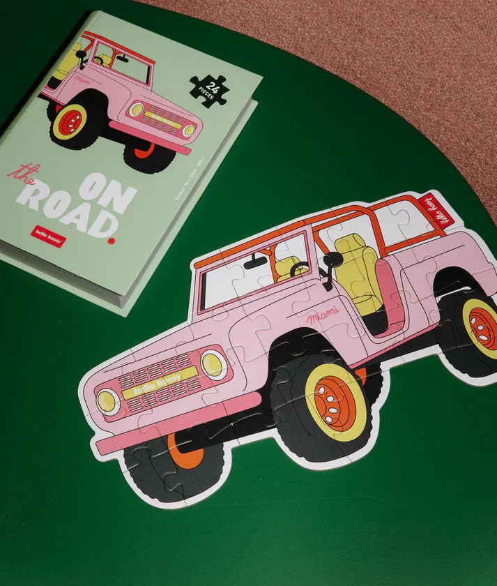 Hello Hossy Vormpuzzel 24 st | On The Road