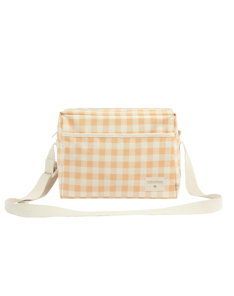 Nobodinoz Sunshine XL Cooler Bag | Melon Vichy