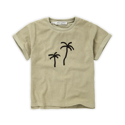Sproet & Sprout Terry T-Shirt | Palmtrees