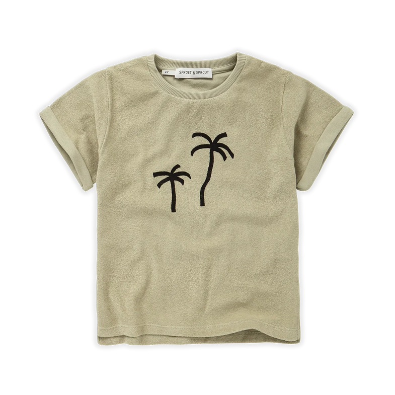 Sproet & Sprout Terry T-Shirt | Palmtrees