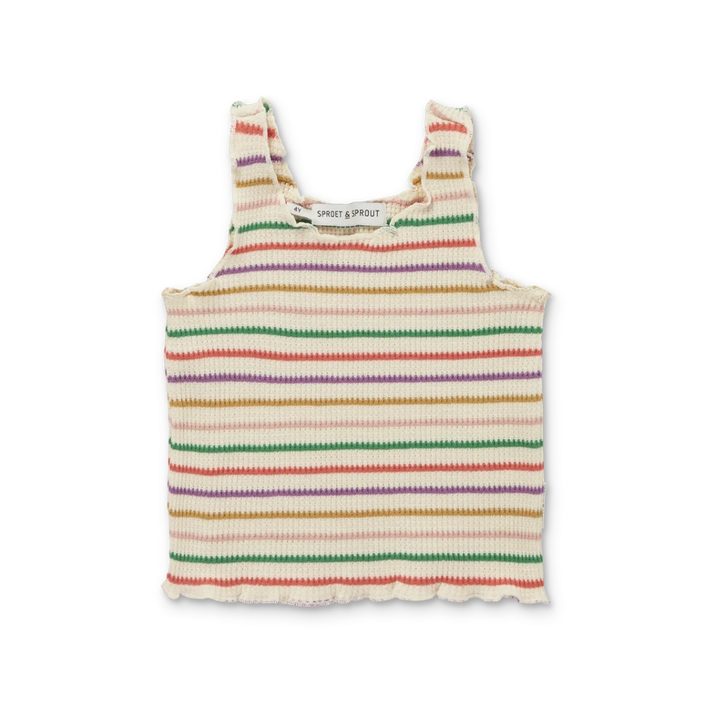 Sproet & Sprout Waffle Singlet Top