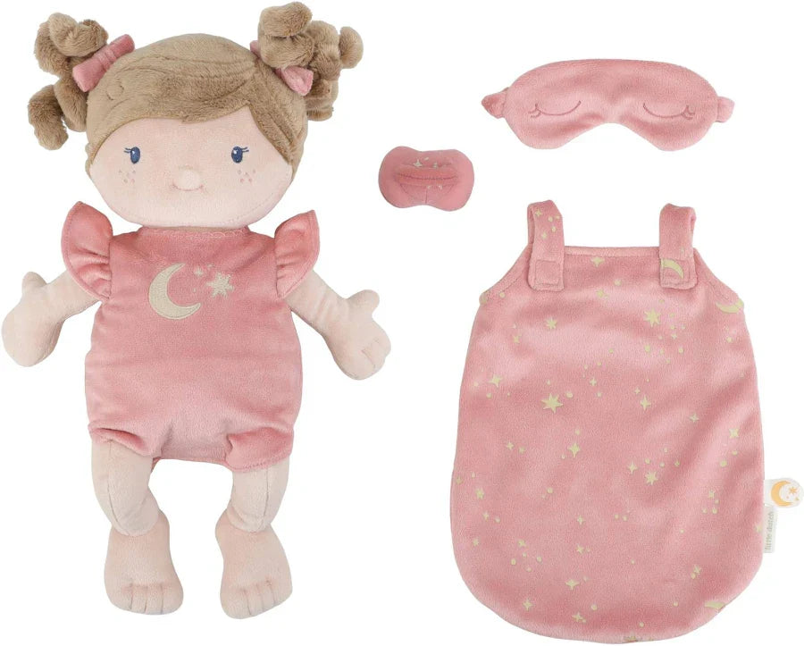 Little Dutch Babypop Met Slaapzak Rosa