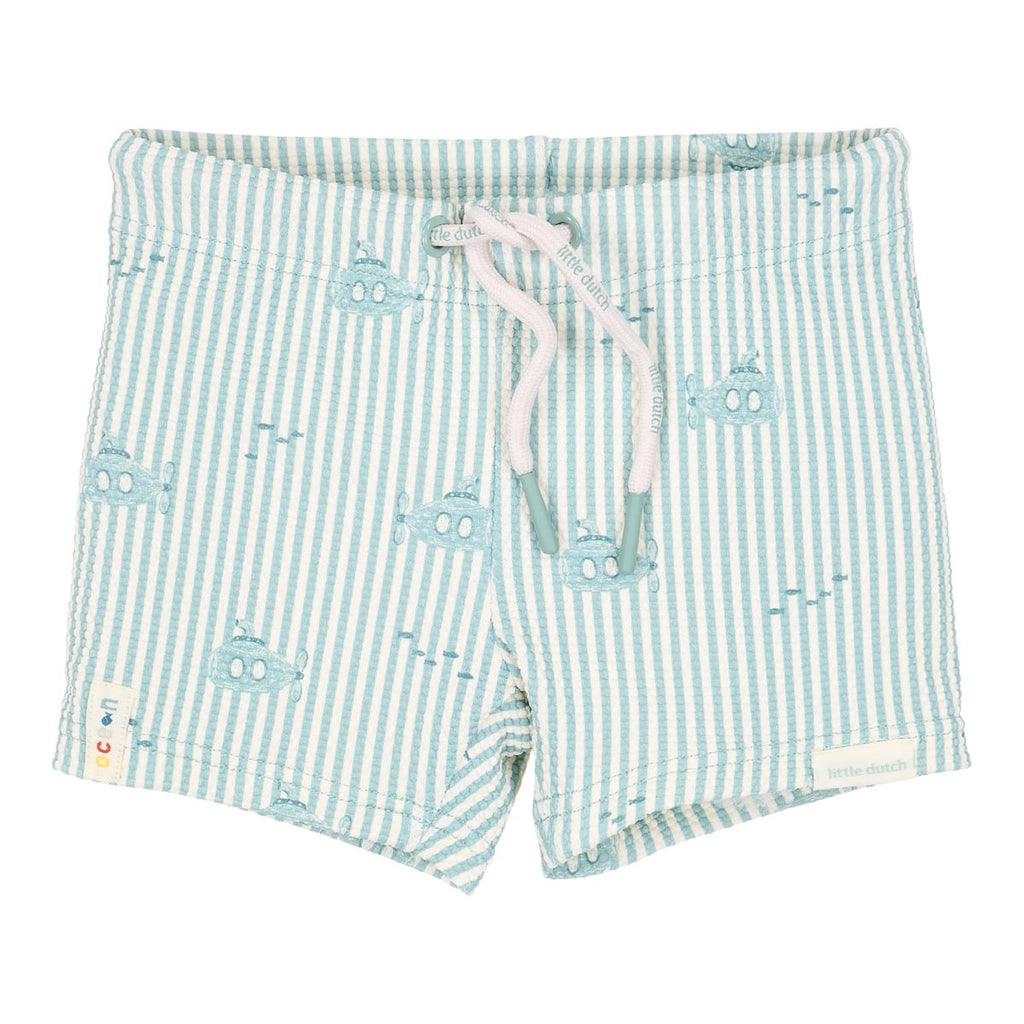 Little Dutch Set Zwemshirt Korte Mouwen En Broekje | Ocean Adventure