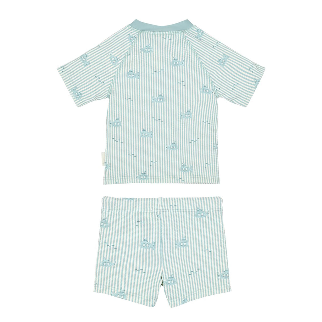 Little Dutch Set Zwemshirt Korte Mouwen En Broekje | Ocean Adventure