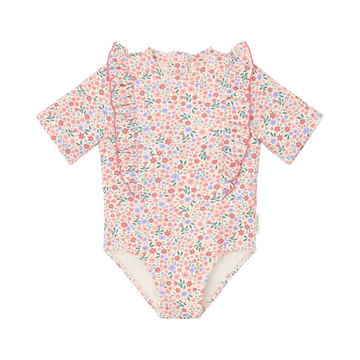 Little Dutch UV Zwempak Korte Mouwen | Dreamy Flowerfield