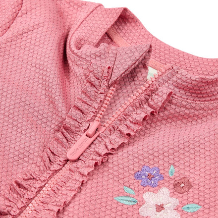 Little Dutch UV Zwempak Korte Mouwen | Dreamy Pink Sparkle