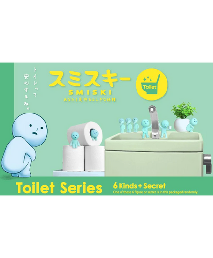 Smiski Gelukspopje Toilet Series (Max 2 Stuks)