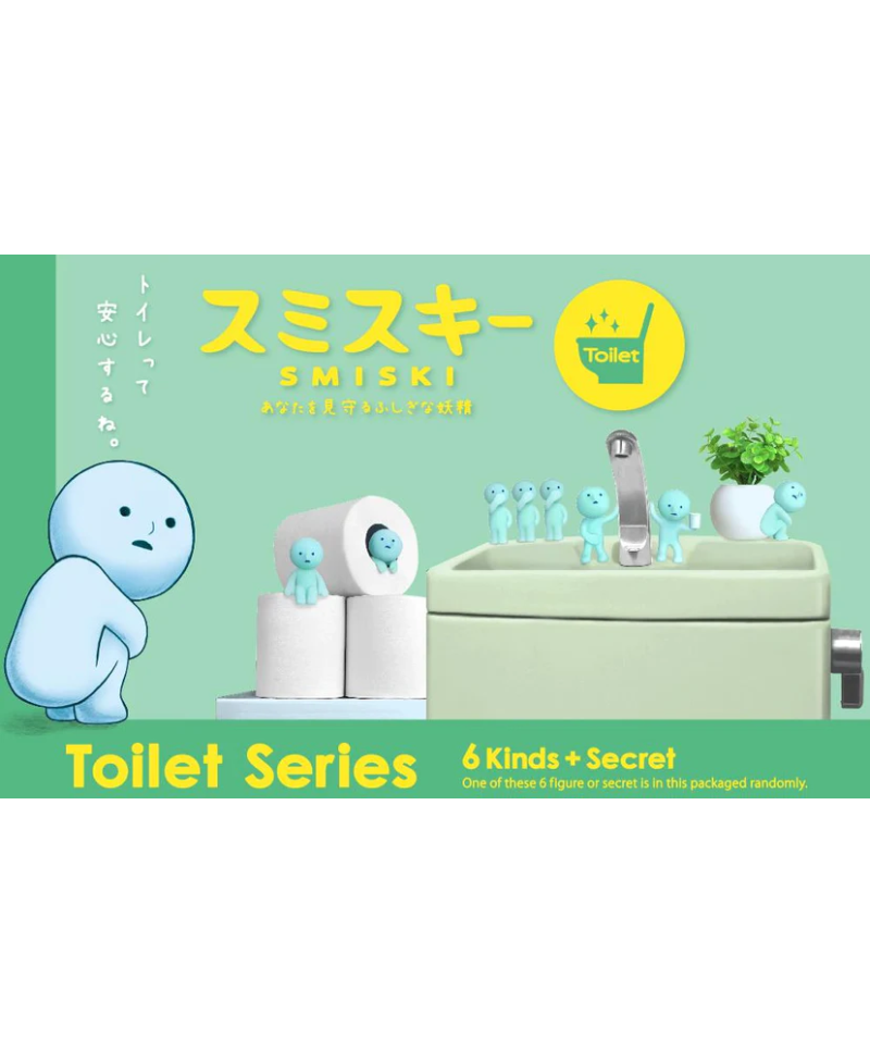 Smiski Gelukspopje Toilet Series (Max 2 Stuks)