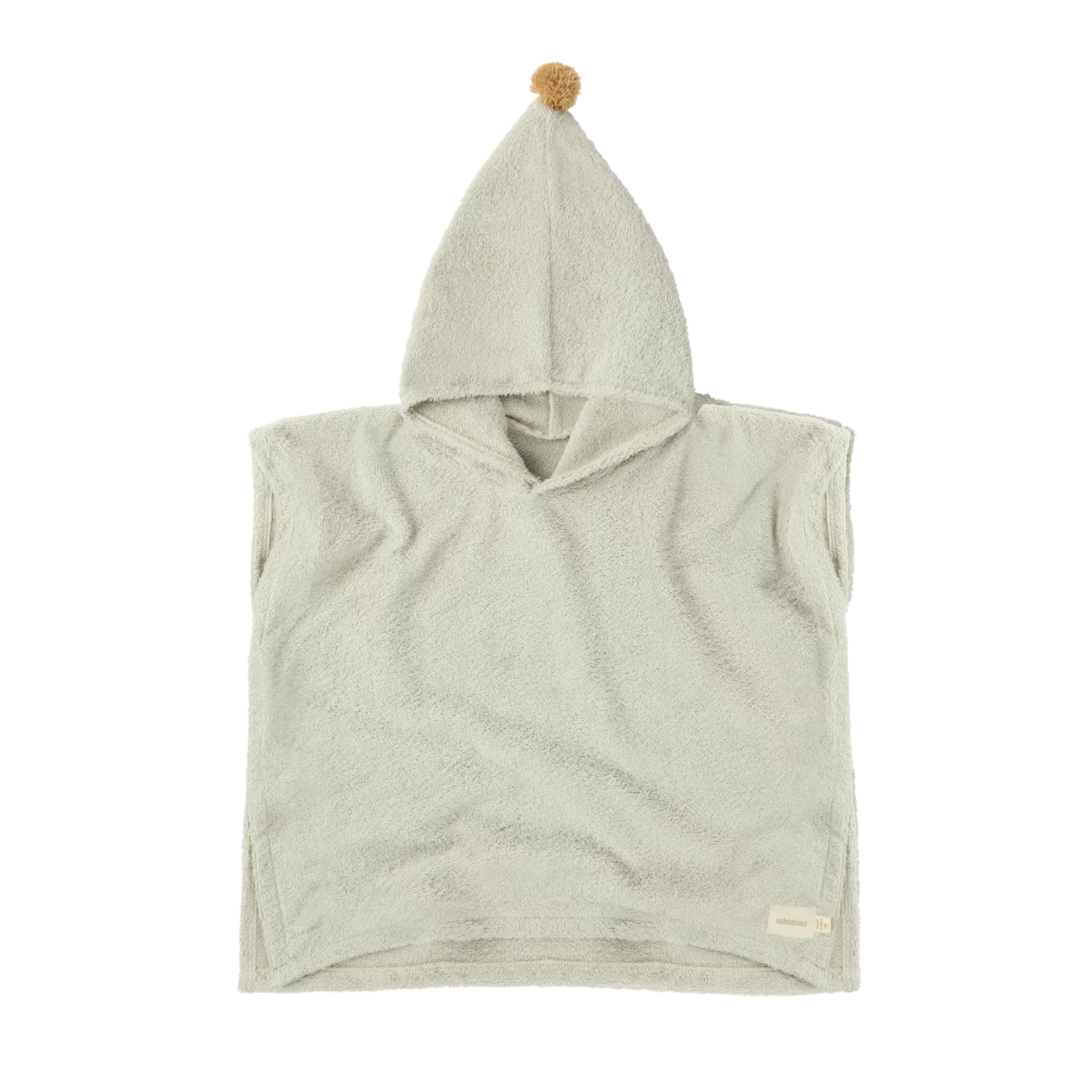 Nobodinoz So Cute Poncho 55x58cm - 3-5Y | Sage Green