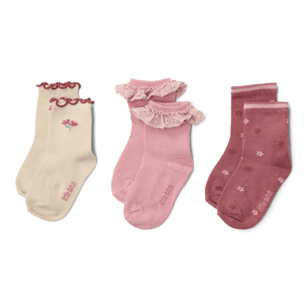 Little Dutch Sokken 3-pack | Bloemen