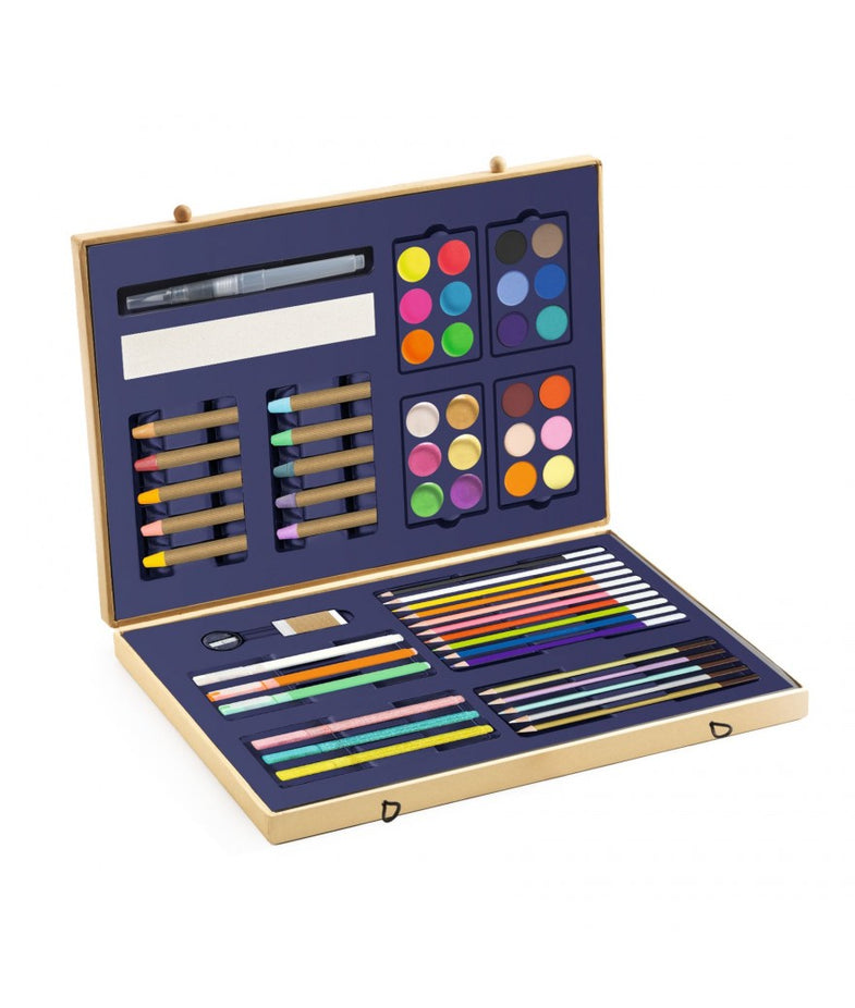 Djeco Knutselbox 60-delig | Sparkling Box Of Colours
