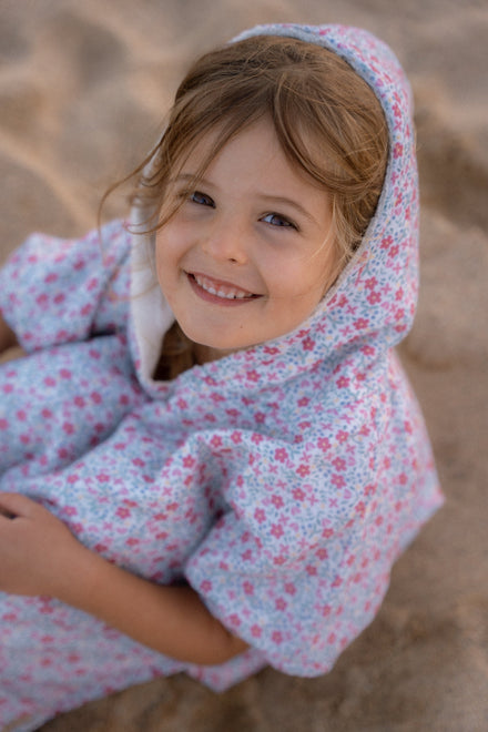 Little Dutch Badponcho Sunny Flowers Multi-Colour
