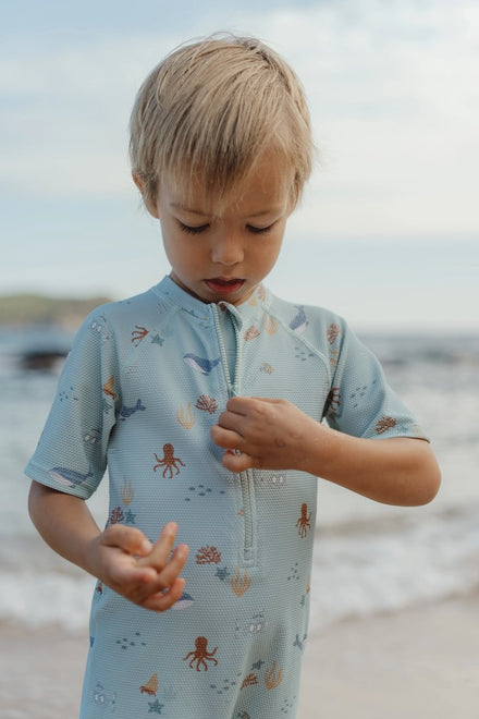 Little Dutch UV Zwempak Korte Mouwen | Ocean Friends