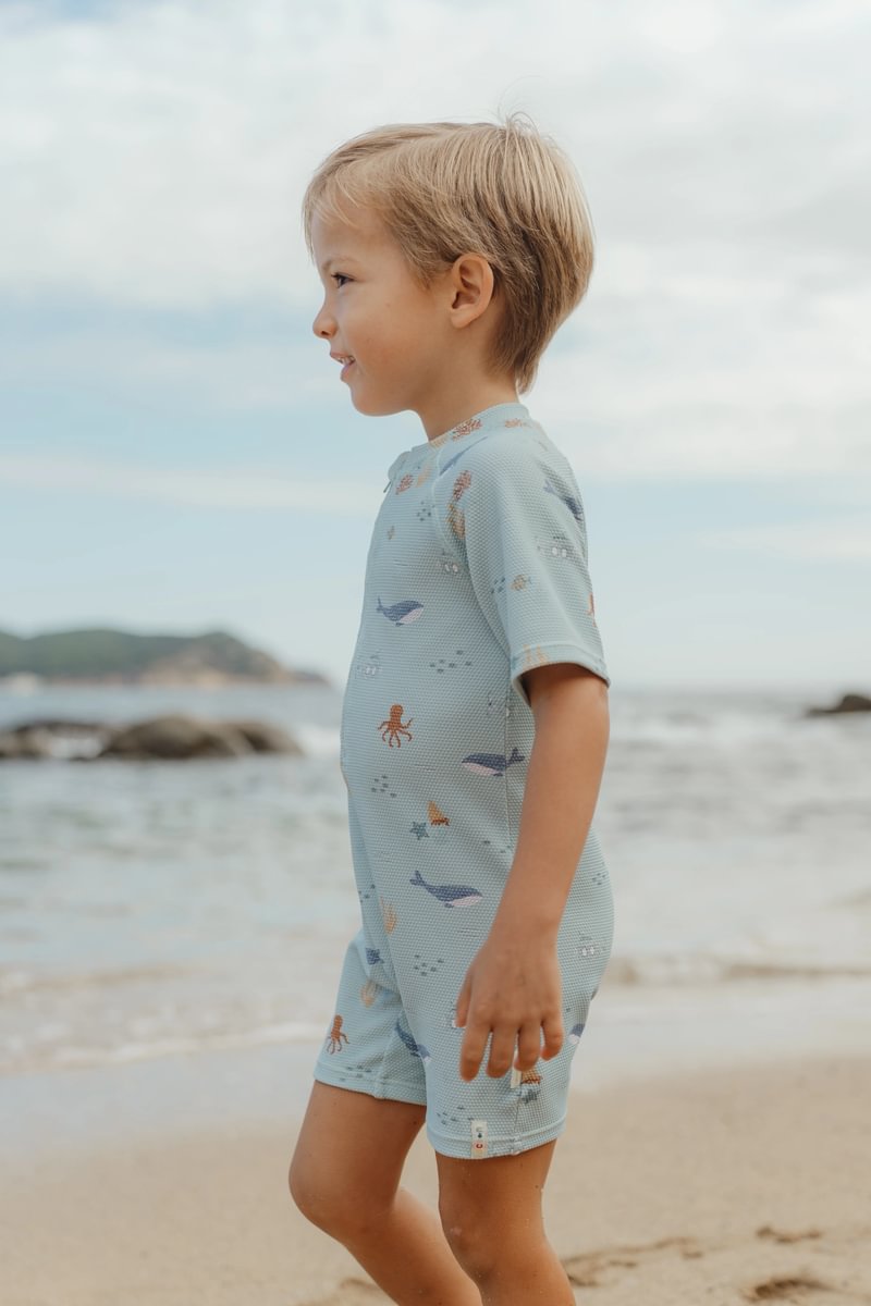 Little Dutch UV Zwempak Korte Mouwen | Ocean Friends