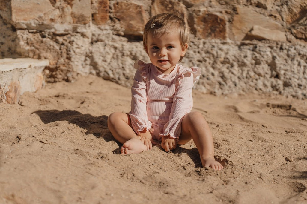 * Little Dutch UV Zwempak Lange Mouwen | Dreamy Seashells