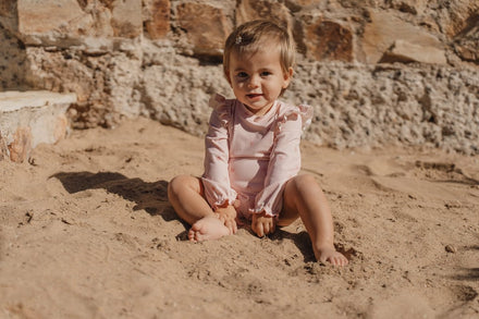 * Little Dutch UV Zwempak Lange Mouwen | Dreamy Seashells