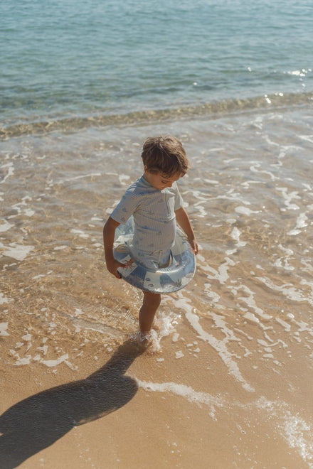 Little Dutch Set Zwemshirt Korte Mouwen En Broekje | Ocean Adventure