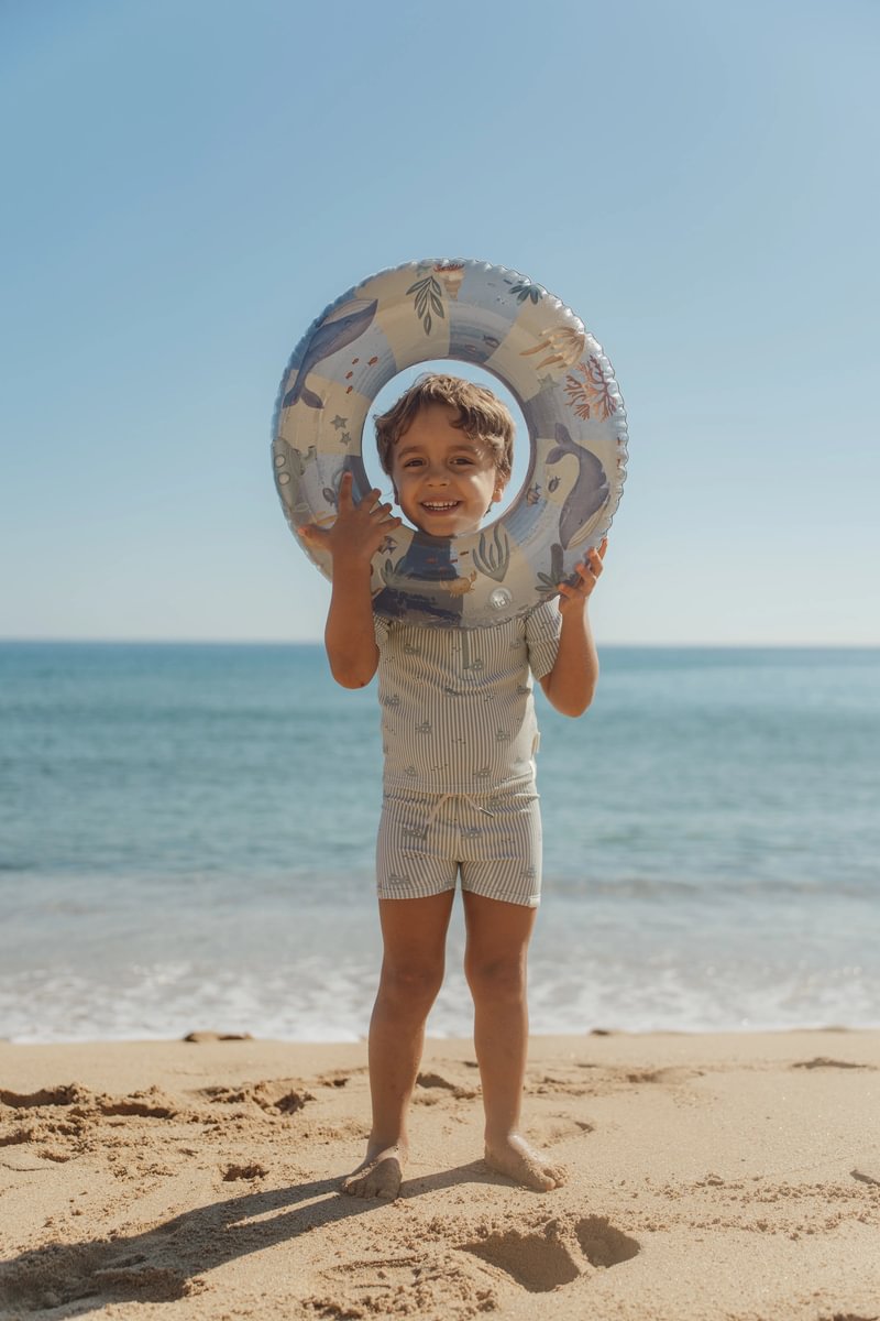 Little Dutch Set Zwemshirt Korte Mouwen En Broekje | Ocean Adventure