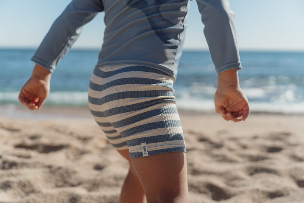 Little Dutch Zwemshort | Ocean Blue Stripes