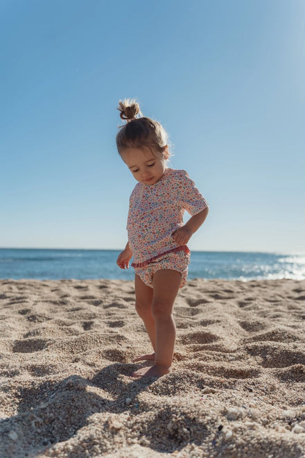 Little Dutch UV Zwemshirt Korte Mouwen | Dreamy Flowerfield