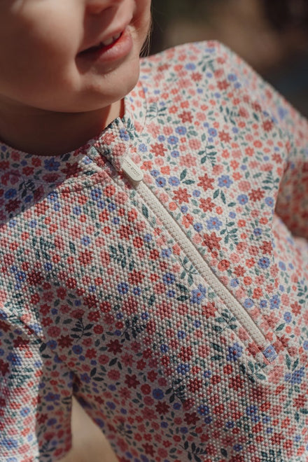 Little Dutch UV Zwemshirt Korte Mouwen | Dreamy Flowerfield
