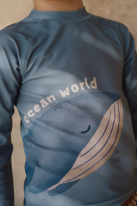 Little Dutch UV Zwemshirt Lange Mouwen | Ocean Blue