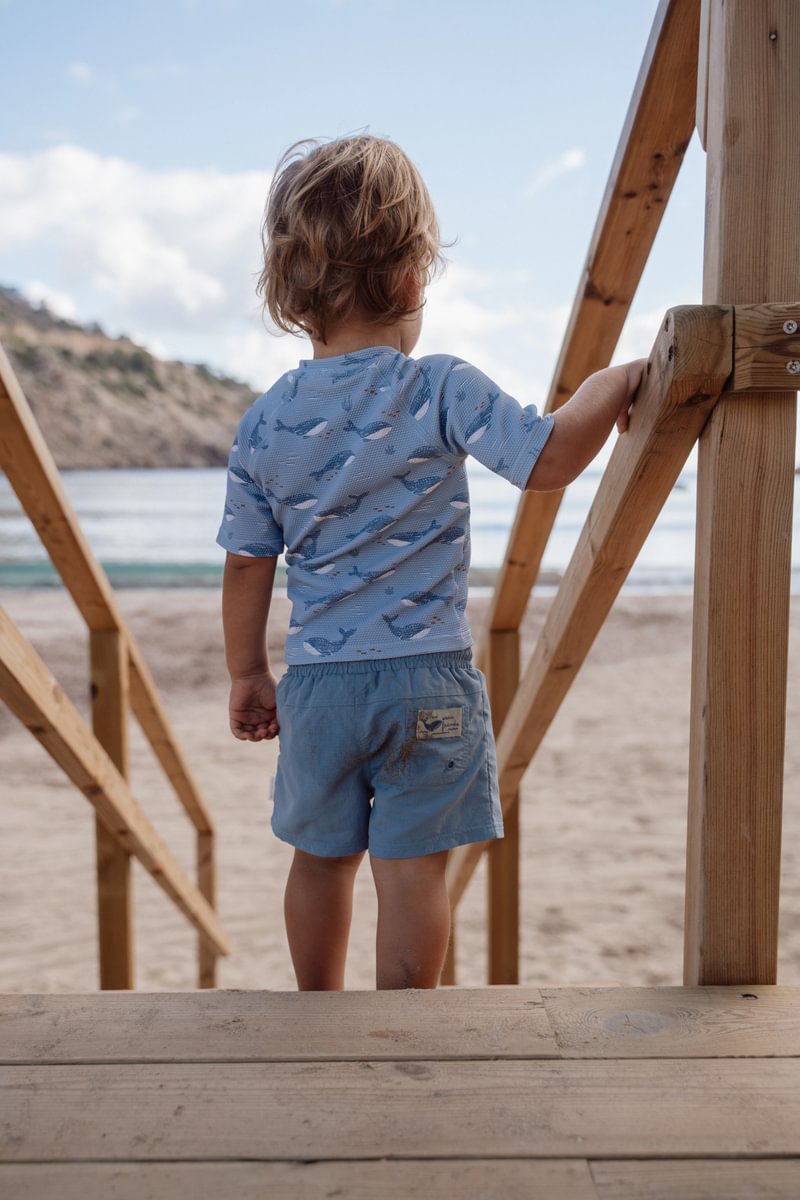 Little Dutch UV Zwemshirt Korte Mouwen | Ocean Splash