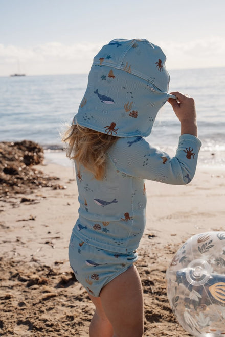 Little Dutch UV Zwemshirt Lange Mouwen | Ocean Friends