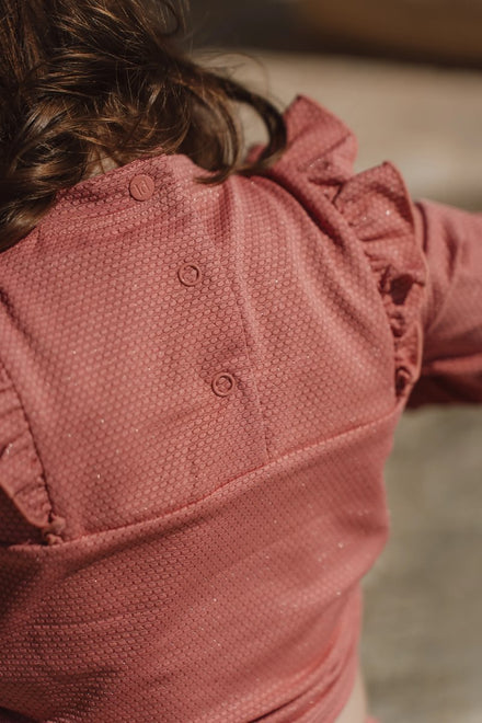 Little Dutch Zwemshirt Lange Mouwen | Dreamy Pink Sparkle