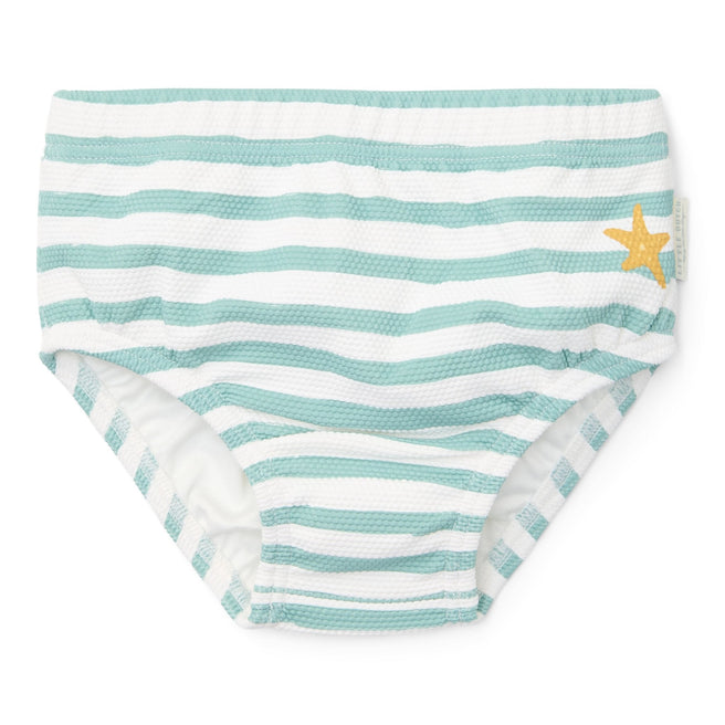 Little Dutch UV Zwemluier Stripes Surf Blue