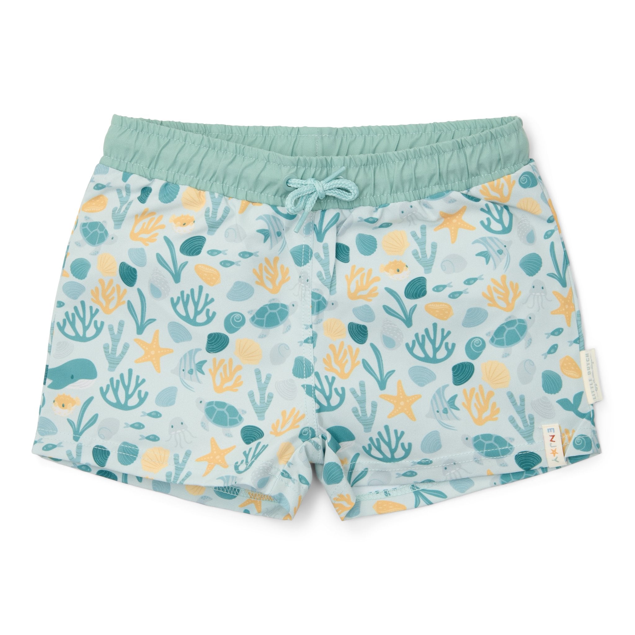 * Little Dutch UV Zwemshort Seashells Multi-Colour