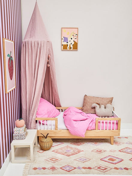 Tapis Petit Tapijt Liz Purple Pink | 170 x 120cm