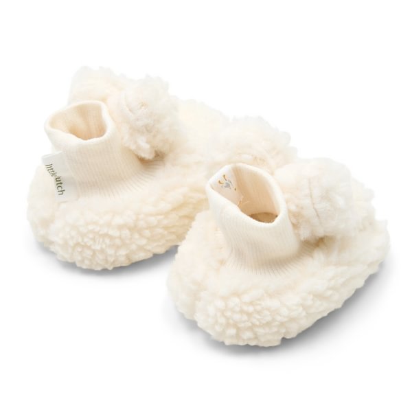 Little Dutch Teddy slofjes | Off White